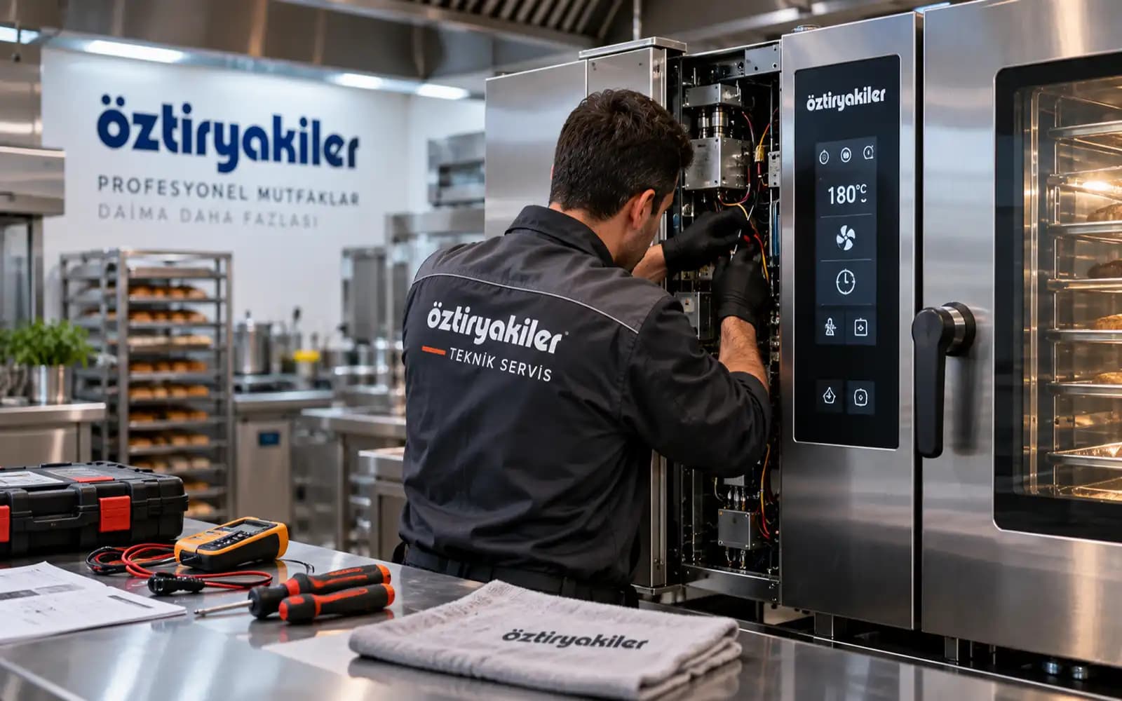 Endüstriyel fırın teknik servis çalışması